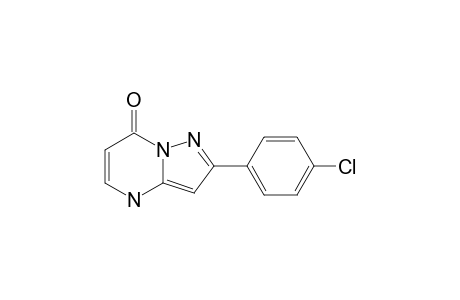 2-(PARA-CHLOROPHENYL)-4,7-DIHYDROPYRAZOLO-[2,3-D]-PYRIMIDIN-7-ONE