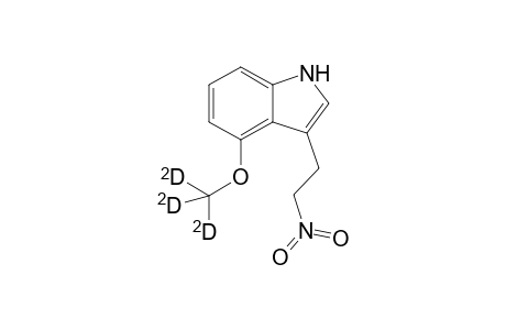 3-(2-Nitroethyl)-4-[2H3]methoxyindole