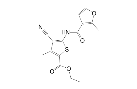 ethyl 4-cyano-3-methyl-5-[(2-methyl-3-furoyl)amino]-2-thiophenecarboxylate