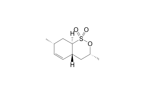(1R*,2R*,5R*,2'R*)-5-Methyl-2-propylcyclohex-3-ene-2,2'-sultone