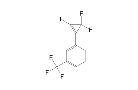 3,3-DIFLUORO-1-IODO-2-(3-TRIFLUOROMETHYL-PHENYL)-CYCLOPROPENE