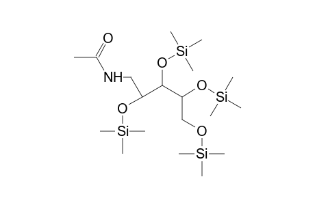 1-(acetylamino)-1-deoxy-D-arabinitol tetrakis(trimethylsilyl ether)