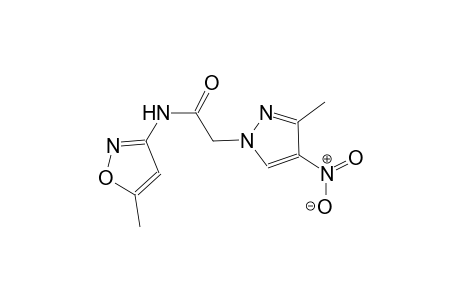 N-(5-methyl-3-isoxazolyl)-2-(3-methyl-4-nitro-1H-pyrazol-1-yl)acetamide