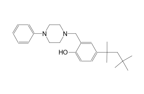 2-[(4-Phenyl-1-piperazinyl)methyl]-4-(1,1,3,3-tetramethylbutyl)phenol