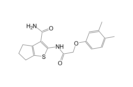 2-{[(3,4-dimethylphenoxy)acetyl]amino}-5,6-dihydro-4H-cyclopenta[b]thiophene-3-carboxamide