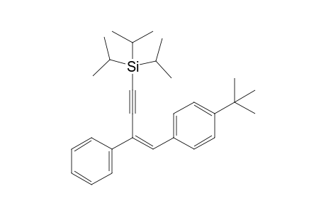 (Z)-(4-(4-(tert-Butyl)phenyl)-3-phenylbut-3-en-1-yn-1-yl)triisopropylsilane
