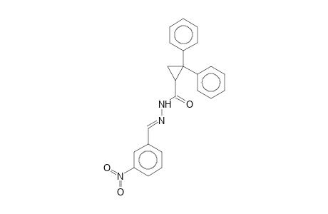 N'-[(E)-(3-Nitrophenyl)methylidene]-2,2-diphenylcyclopropanecarbohydrazide