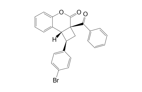 rel-(1R,2aR,8bR)-2a-(Benzoyl)-1-(4-bromophenyl)-1,2,2a,8b-tetrahydro-3H-benzo[b]cyclobuta[d]pyran-3-one