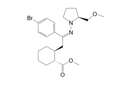(+)-( 2S,1"S,2"R)-1-{1'-(4"-Bromophenyl)-2'-[ 2"-(ethoxycarbonyl)cyclopentyl] ethylideneamino }-2-(methoxymethyl)pyrrolidine