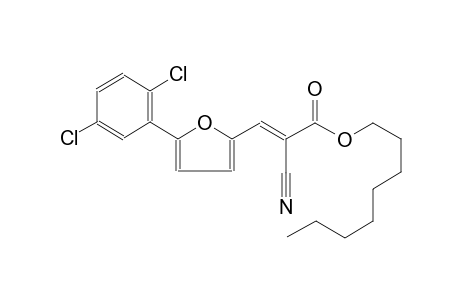 2-propenoic acid, 2-cyano-3-[5-(2,5-dichlorophenyl)-2-furanyl]-, octylester, (2E)-