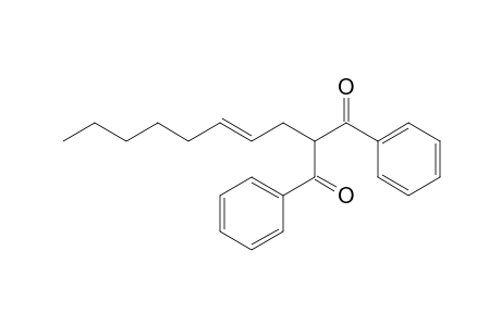 2-(2'-Octen-1'-yl)-1,3-diphenylpropane-1,3-dione