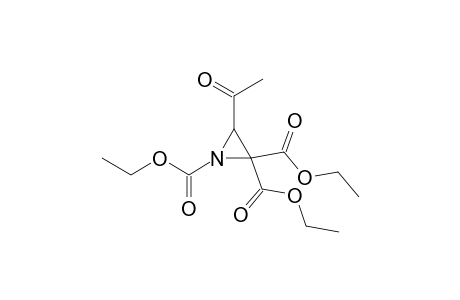 Triethyl 3-acetylaziridine-1,2,2-tricarboxylate
