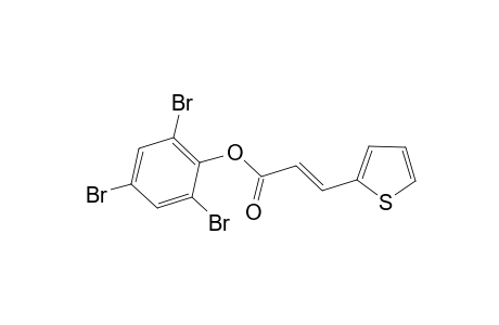 2,4,6-Tribromophenyl (2E)-3-(2-thienyl)-2-propenoate
