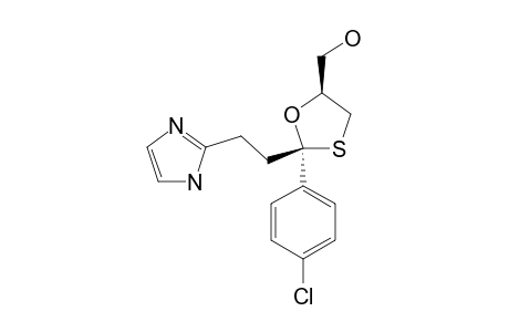 CIS-2-(4-CHLOROPHENYL)-2-[2-(2-IMIDAZOLYL)-ETHYL]-5-(HYDROXYMETHYL)-1,3-OXATHIOLANE