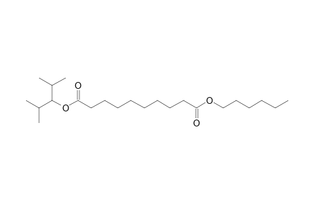 Sebacic acid, 2,4-dimethylpent-3-yl hexyl ester