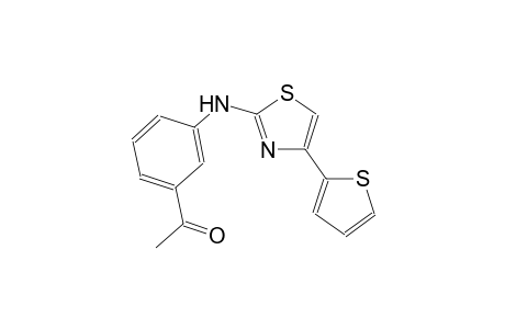 ethanone, 1-[3-[[4-(2-thienyl)-2-thiazolyl]amino]phenyl]-