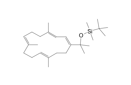 15-tert-Butyldimethylsiloxycembra-1,3,7,11-tetraene
