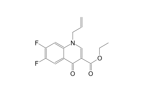 ethyl 1-allyl-6,7-difluoro-4-oxo-1,4-dihydro-3-quinolinecarboxylate