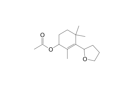 2-Cyclohexen-1-ol, 2,4,4-trimethyl-3-(tetrahydro-2-furanyl)-, acetate