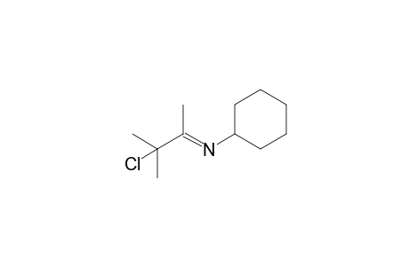 N-Cyclohexyl-3-chloro-3-methyl-2-butanimine