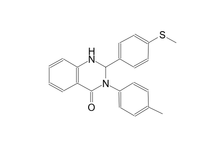 4(1H)-quinazolinone, 2,3-dihydro-3-(4-methylphenyl)-2-[4-(methylthio)phenyl]-