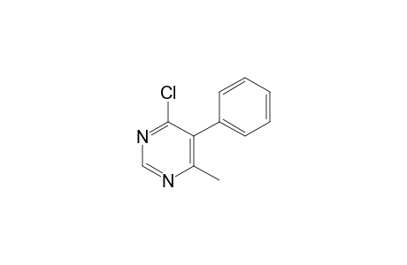 4-Chloro-6-methyl-5-phenylpyrimidine