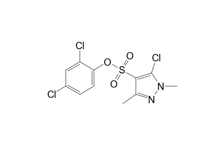 5-chloro-1,3-dimethylpyrazole-4-sulfonic acid, 2,4-dichlorophenyl ester