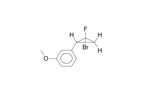 SYN-1-BROMO-1-FLUORO-2-(3-METHOXYPHENYL)CYCLOPROPANE