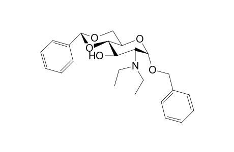 2-.alpha.-Benzyloxy-3-diethylamino-4-hydroxy-6-phenyl-1,5,7-trioxabicyclo[4.4.0]decane