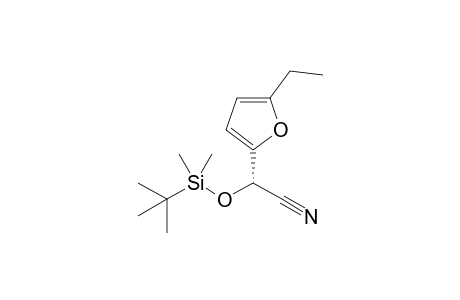 (S)-(tert-butyldimethylsilyloxy)-(5-ethylfuran-2-yl)acetonitrile