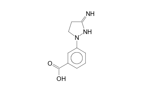 3-(3-amino-2-pyrazolin-1-yl)benzoic acid