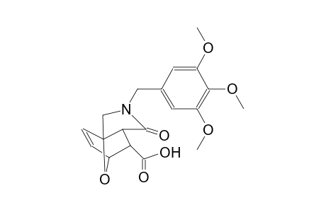 1-oxo-2-(3,4,5-trimethoxybenzyl)-1,2,3,6,7,7a-hexahydro-3a,6-epoxyisoindole-7-carboxylic acid