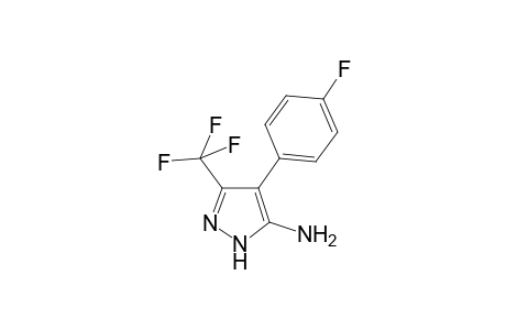 1H-Pyrazol-5-amine, 4-(4-fluorophenyl)-3-(trifluoromethyl)-