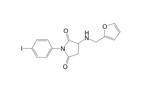 3-[(2-Furylmethyl)amino]-1-(4-iodophenyl)-2,5-pyrrolidinedione