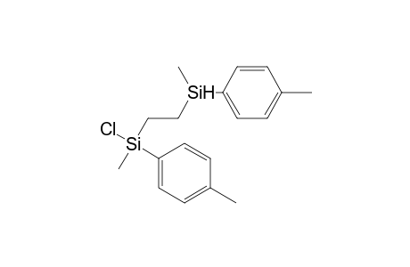1-(Chloromethyl(para-tolyl)silyl)-2-(methyl(para-tolyl)silyl)ethane