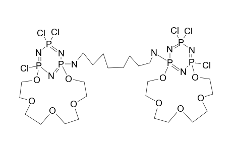 N3P3CL3[O(CH2CH2O)4]-NH(CH2)8NH-N3P3CL3-[O(CH2CH2O)4]