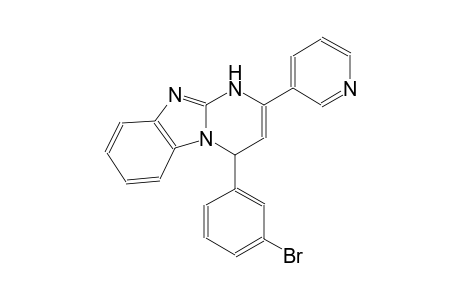 pyrimido[1,2-a]benzimidazole, 4-(3-bromophenyl)-1,4-dihydro-2-(3-pyridinyl)-