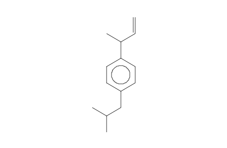 1-Isobutyl-4-(1-methyl-2-propenyl)benzene