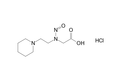 N-nitroso-N-(2-piperidinoethyl)glycine, hydrochloride
