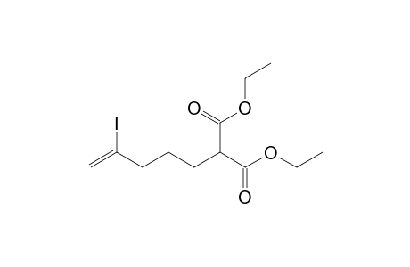 Diethyl 2-(4-iodopent-4-en-1-yl)malonate