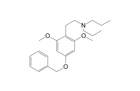 N,N-Dipropyl-4-benzyloxy-2,6-dimethoxyphenethylamine