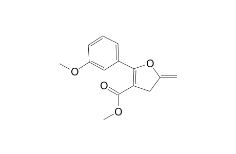 Methyl 2-(3-methoxyphenyl)-5-methylene-4,5-dihydrofuran-3-carboxylate