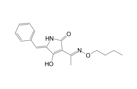 (Z)-3-((E)-1-(butoxyimino)ethyl)-5-benzylidene-4-hydroxypyrroline-2-one