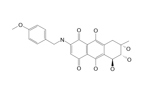 6-(PARA-METHOXYBENZYLAMINO)-6-DEMETHOXY-BOSTRYCIN