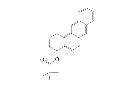 4-(2,2-Dimethyl-1-oxopropyl)-1,2,3,4-tetrahydrobenzo[a]anthracen-4-ol