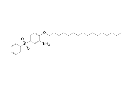 2-(hexadecyloxy)-5-(phenylsulfonyl)aniline