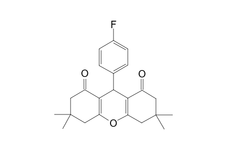 9-(4-Fluorophenyl)-3,3,6,6-tetramethyl-3,4,5,6,7,9-hexahydro-1H-xanthene-1,8(2H)-dione