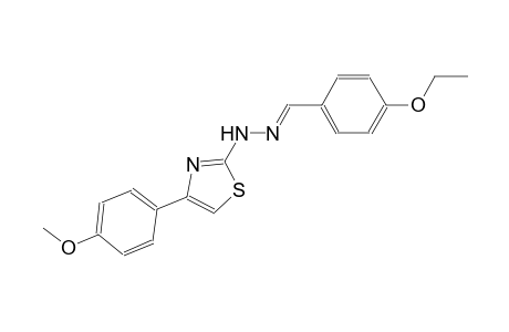 4-ethoxybenzaldehyde [4-(4-methoxyphenyl)-1,3-thiazol-2-yl]hydrazone
