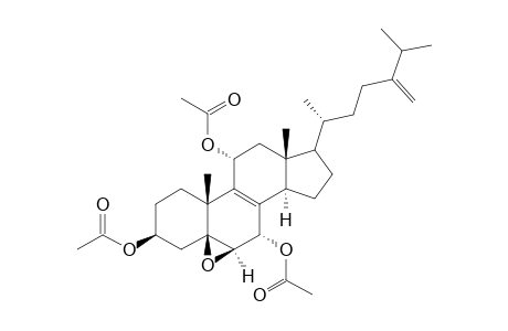 5,6.beta.-Epoxy-3.beta.,6.alpha.,11.alpha-triacetoxy-5.beta.-cholest-8-ene