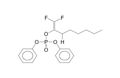 DIPHENYL 2,2-DIFLUORO-1-HEXYLETHENYL PHOSPHATE